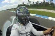 Video - Rosberg selfie video: driving Fangio's W196 silver arrow