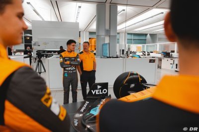 Norris happy with teammate who ’pushes’ him