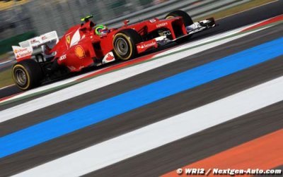 Massa disposait de nouveaux échappements en Corée