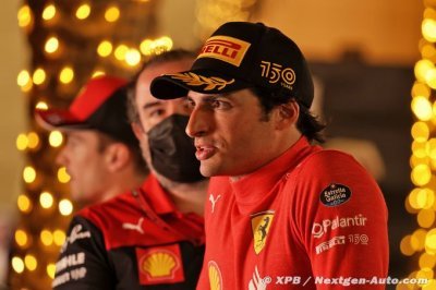 Sainz ’almost there’ with Ferrari contract extension