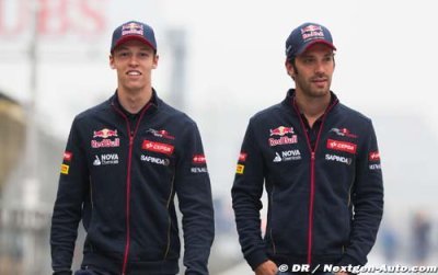 Retour en Europe pour les pilotes Toro Rosso