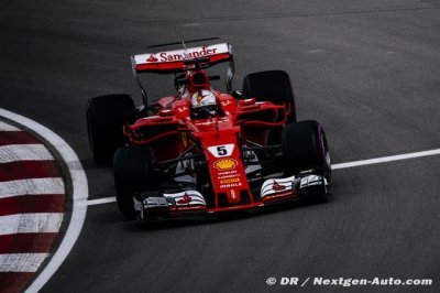 Vettel n’a pas reçu la coupe qu’il espérait