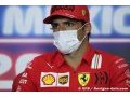 Ferrari : Sainz explique le gain de la dernière évolution moteur