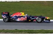Vettel baptise sa Red Bull RB7