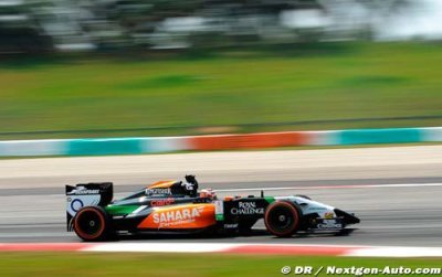 Qualifying Malaysian GP report: Force India Mercedes