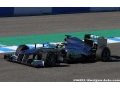 Hamilton watches Rosberg debut 2013 car