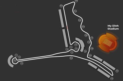 Le tracé final du circuit F1 au Vietnam a été officielllement dévoilé