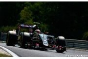 Maldonado a déjà testé les rails de Spa