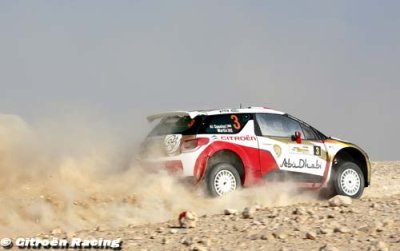Al Qassimi et la DS3 RRC sur le podium au Qatar