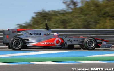 Button fastest for McLaren