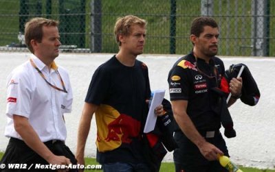 Sebastian Vettel reste serein