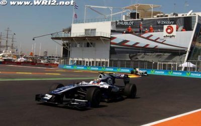 Hulkenberg beats Barrichello without F-duct