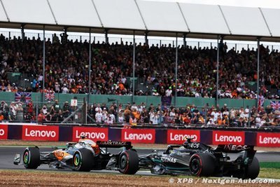 Mercedes F1 a ’prêté plus attention’ à la McLaren à Silverstone