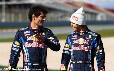 Retour au travail pour Webber et Vettel