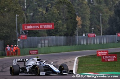 Latifi frustré par les ’faiblesses intrinsèques’ de sa Williams F1
