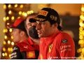 Sainz : 'Mon week-end le plus difficile' chez Ferrari
