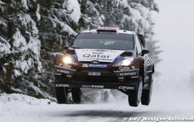 ES4&nbsp;: Le scratch pour Ostberg, Ogier toujours en tête