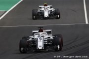 Le début de saison de Sauber est très encourageant