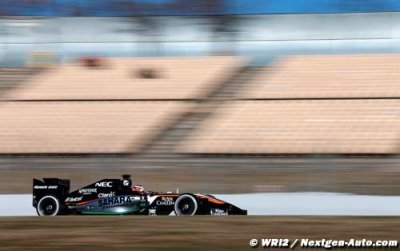 Force India : La VJM08 n’est pas encore prête