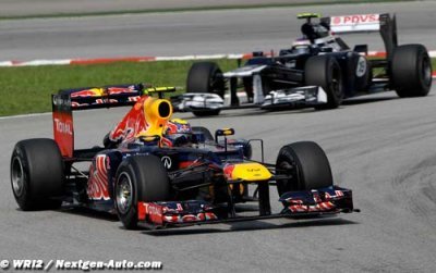 Webber ne se décourage pas