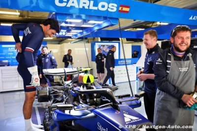 Sainz a adoré jouer le stratège pour Williams F1