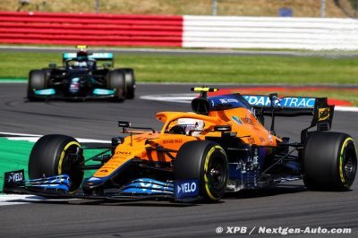 Norris est frustré de ne pas avoir pu lutter contre Bottas