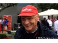 Niki Lauda a le sourire après les essais de Jerez