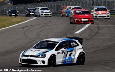 Sébastien Ogier avec la Polo R WRC sur le Nürburgring