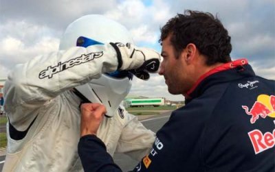 Top Gear&nbsp;: Daniel Ricciardo bat Lewis Hamilton