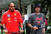Hamilton satisfait de l'évolution interne chez Ferrari