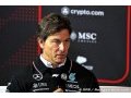 Wolff : 2025, une 'bonne saison' pour les débuts d'Antonelli en F1