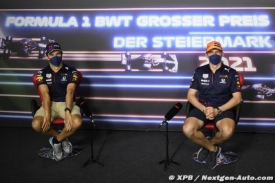 Flexibilité des ailerons&nbsp;: le duo Red Bull veut des contrôles à l’avant