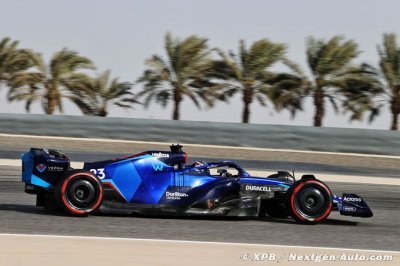 Williams F1 est satisfaite de ses essais malgré le temps perdu vendredi