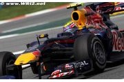 Flying Webber on pole position