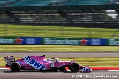 A Silverstone, Stroll est ravi de terminer en tête des Libres 2 avec sa RP20