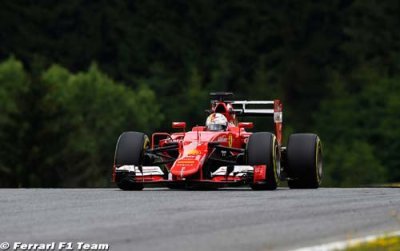 Autriche L3&nbsp;: Vettel le plus rapide avant la pluie