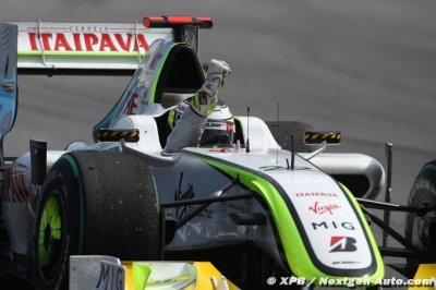 Button a ’bu une pinte’ à la veille de son titre mondial en 2009