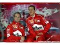 Barrichello n'a pas le droit de voir Schumacher