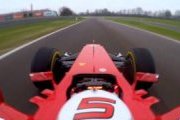Video - Onboard with Sebastian Vettel on his Ferrari debut