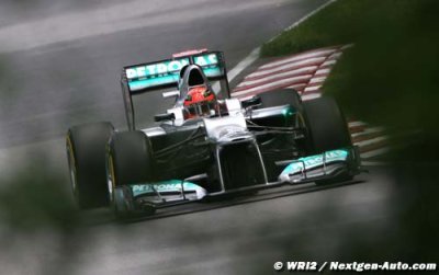 La malchance s’acharne sur Schumacher