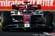 Alfa Romeo F1 est 'de retour' dans le rythme en Hongrie