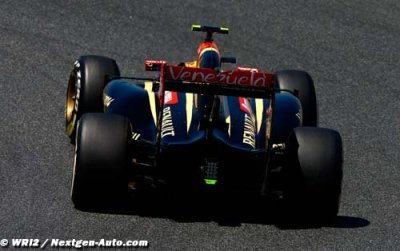 Dix places de pénalité pour Pastor Maldonado