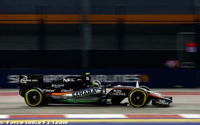 Race - Singapore GP report: Force India Mercedes