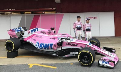 Force India a présenté sa nouvelle monoplace, la VJM11