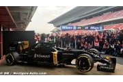 Renault Sport F1 Team takes to the track