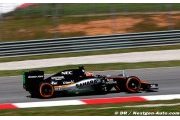 FP1 & FP2 - Malaysian GP report: Force India Mercedes