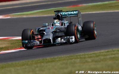 Hamilton a fait des progrès avec sa Mercedes