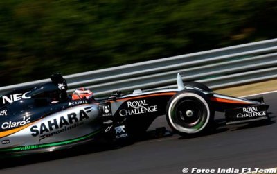 FP1 & FP2 - Brazilian GP report: Force India Mercedes