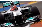 Rosberg et Schumacher sont dans l'expectative 