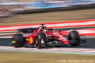 Meilleur temps en Hongrie, Ferrari s’est concentrée sur les réglages